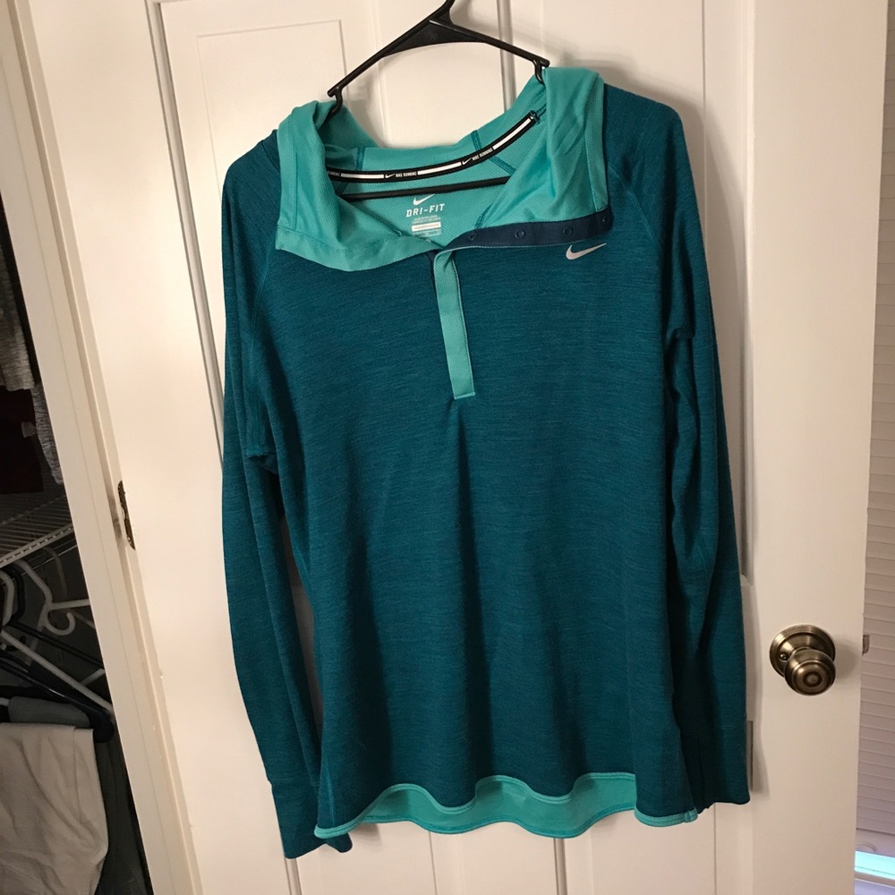 Nike button up